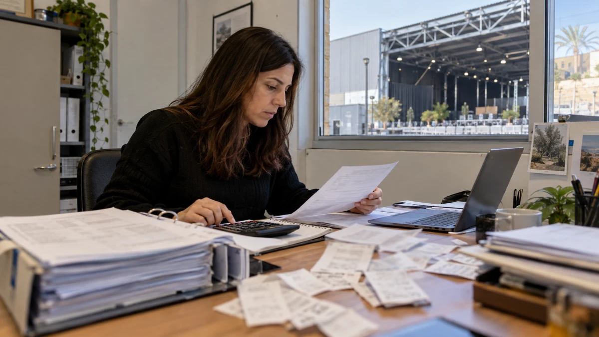 מבנה תעשייתי ששימש כאולם אירועים ביבנה, הנכס שדמי השכירות ממנו עמדו במוקד הסכסוך
