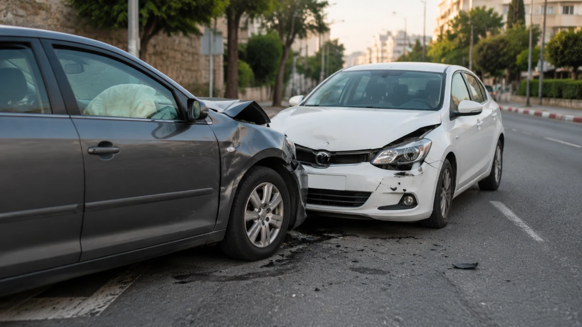 תאונת הדרכים שבגינה הוגשה תביעת נזקי הגוף