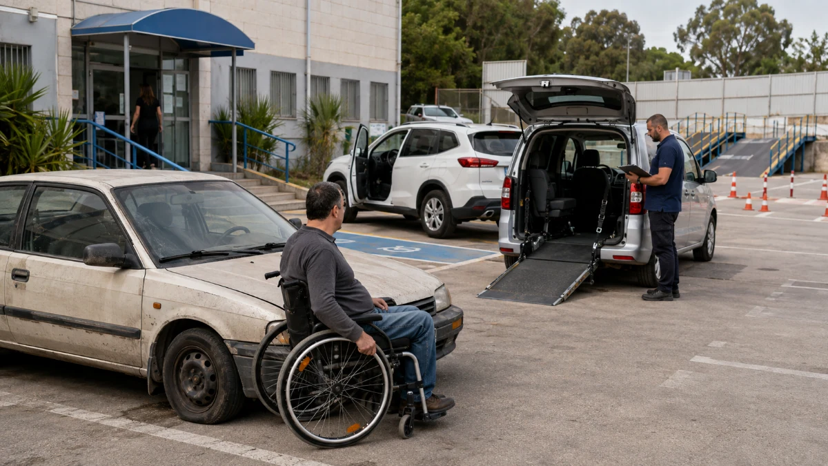 תמונה ראשית עבור ארבע שנות עיכובים בהחלפת רכב: משרד הבריאות והביטוח הלאומי ישלמו 161,250 שקל