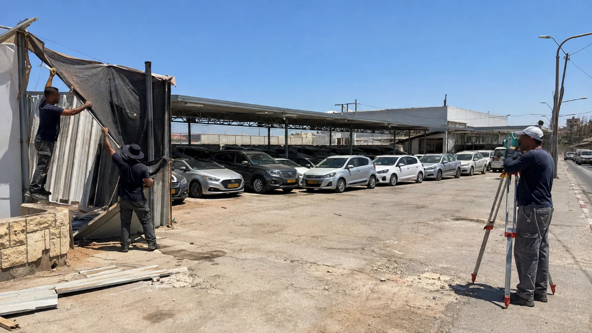המחשה לגזר דין על הפעלת מגרש לסחר ברכבים בקרקע המיועדת למגורים
