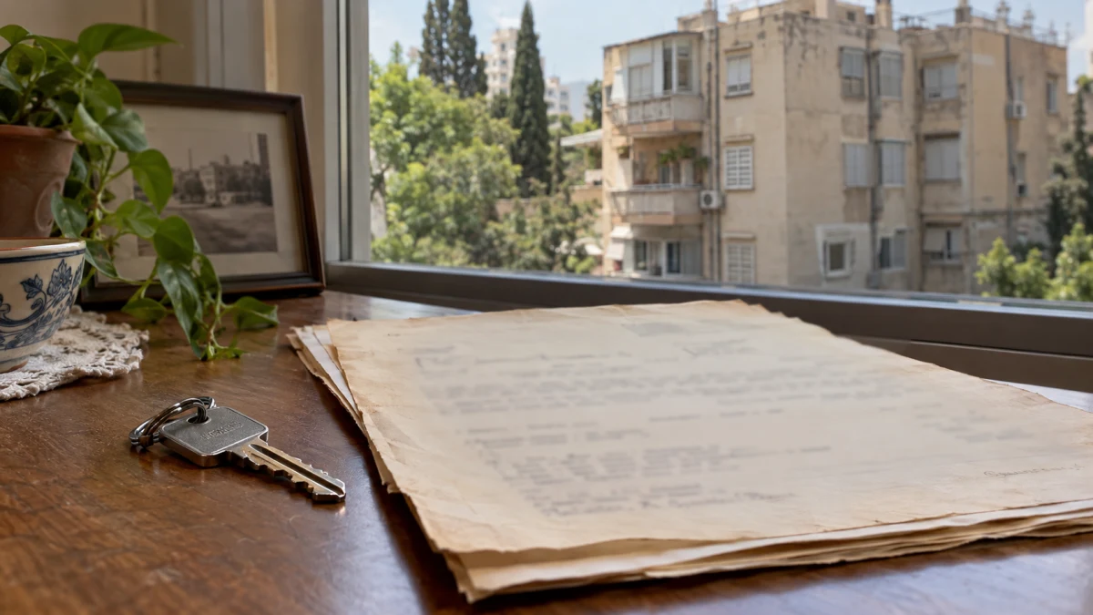 בניין מגורים בגבעת שמואל שבו נמצאת הדירה שעמדה במרכז סכסוך הרישום