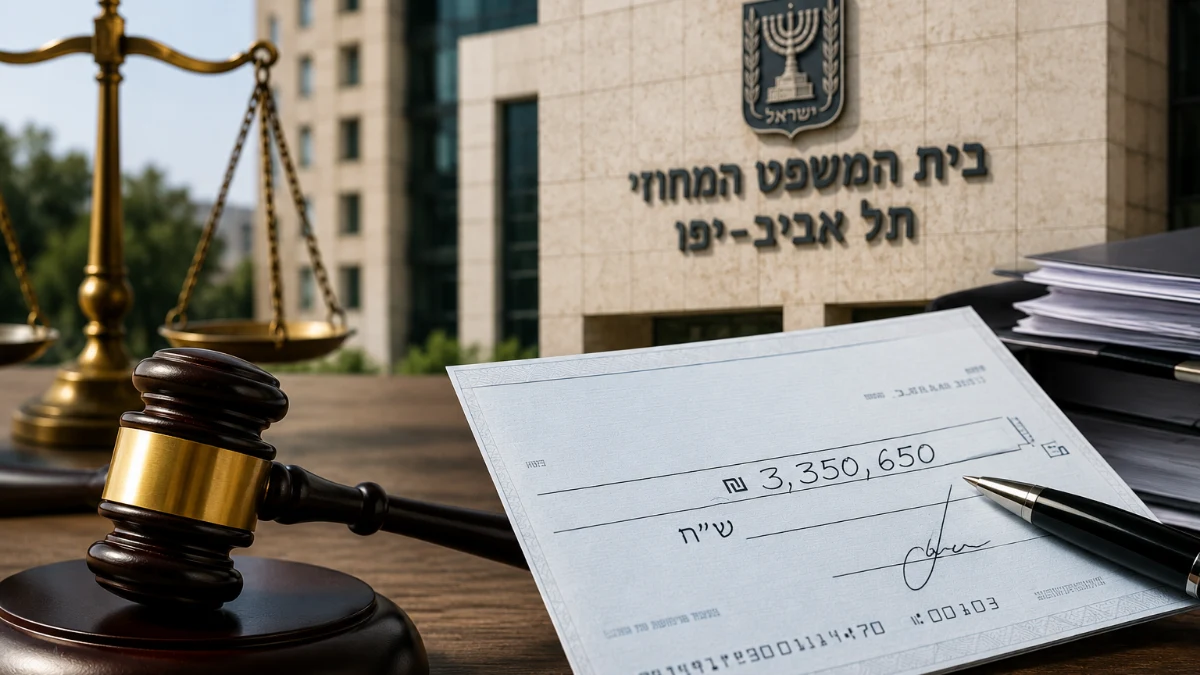 בית המשפט המחוזי בתל אביב-יפו, שדחה את התביעה על סך 3.35 מיליון שקל