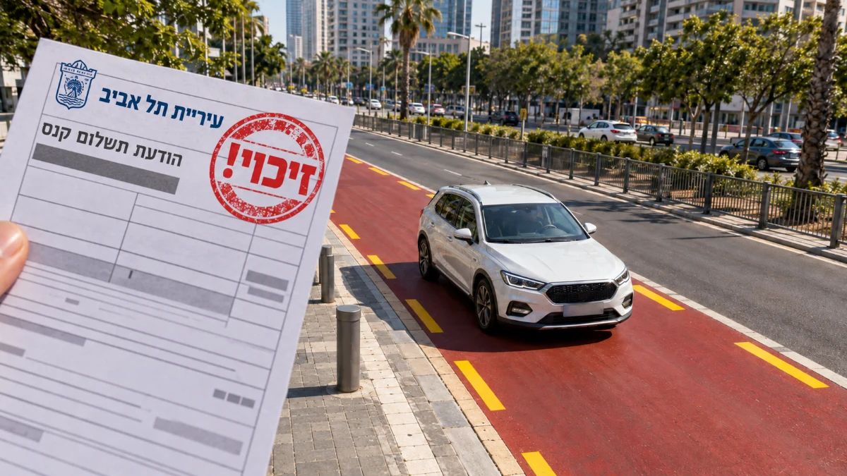 בית המשפט מתח ביקורת על עיריית תל אביב: סרטוני הנת״צ הוגשו שלא כדין והנהג זוכה