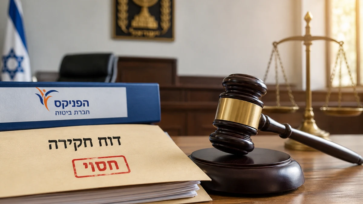 הפניקס ביקשה להסתיר דוח חוקר, בית המשפט הורה לה להעבירו בתוך 10 ימים