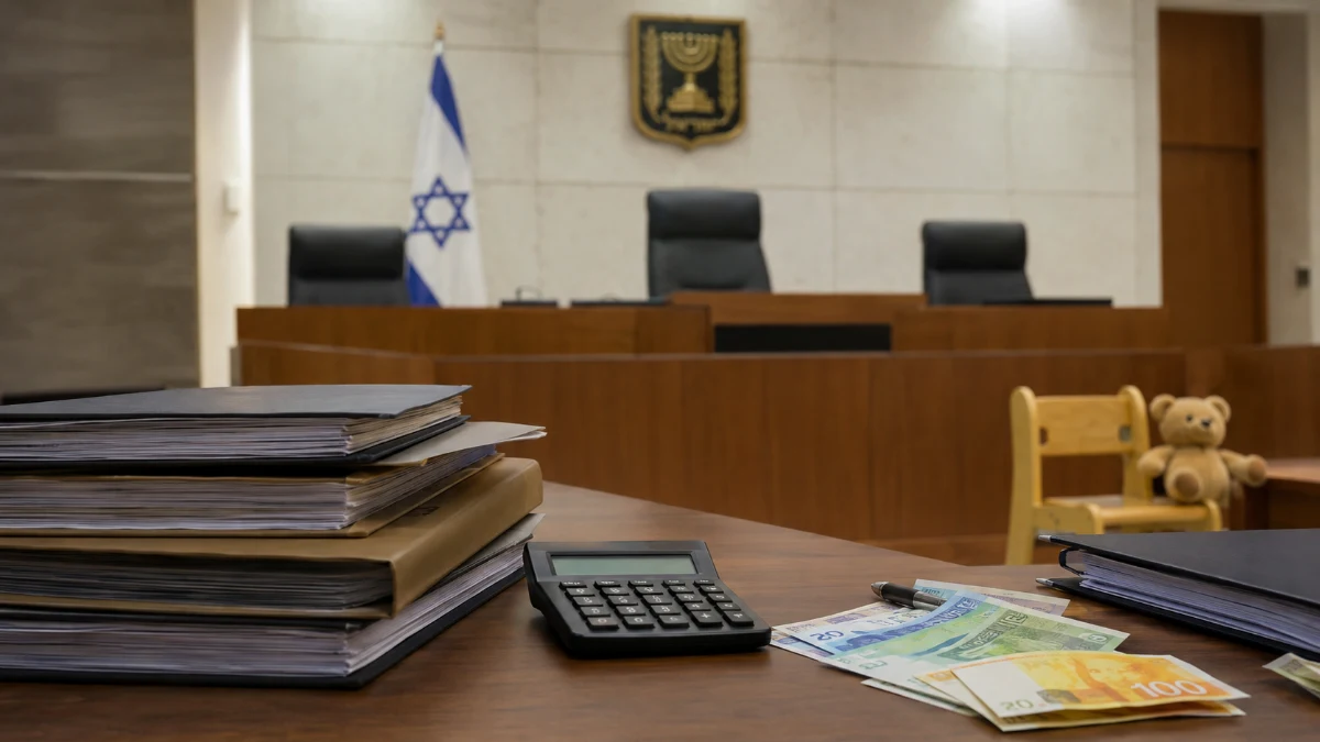 החלטה של בית המשפט המחוזי בחיפה בנושא מזונות זמניים וקצבת ילד נכה