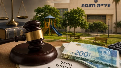 תמונה עבור עיריית רחובות תשיב כ-5.3 מיליון שקל בגין גביית יתר של היטלי שטחים ציבוריים פתוחים