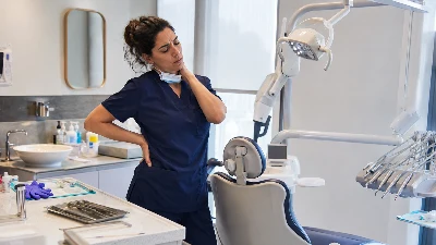 רופאת שיניים בעבודתה, המקצוע שבית המשפט בחן לצורך קביעת הנכות התפקודית לאחר תאונות הדרכים