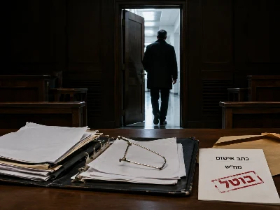 תמונה עבור בית המשפט ביטל כתב אישום של מח"ש: 17 חודשי חריגה, חריגה מסמכות ואישורים שלא הוצגו